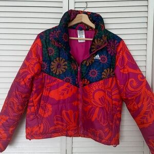 Farm Rio Adidas Puffer jacket